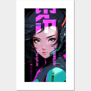 Anime Race Girl | High Quality Anime Artwork | Chibi Manga Anime Art Posters and Art